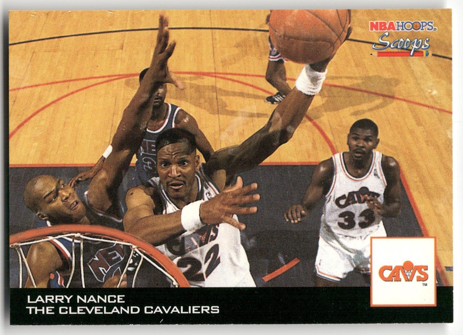 1993-94 Hoops #HS5 Larry Nance Scoops