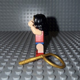 Lego Minifigure Figs DC Superman Wonder Woman Lasso Lex Luthor - Lot of 3 - 6862