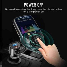 Bluetooth-compatible Car FM Transmitter MP3 Player Hot Adapter free Hands R5E0