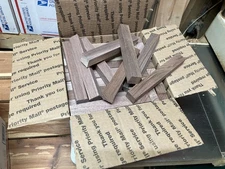 90 * WALNUT * Wood Pen Blanks 3/4" x 3/4" x 5 1/2" lathe wood lumber *FREE SHIP*