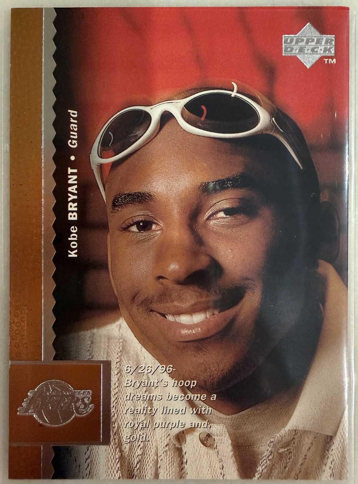 1996-97 Upper Deck - Kobe Bryant #58 (RC)