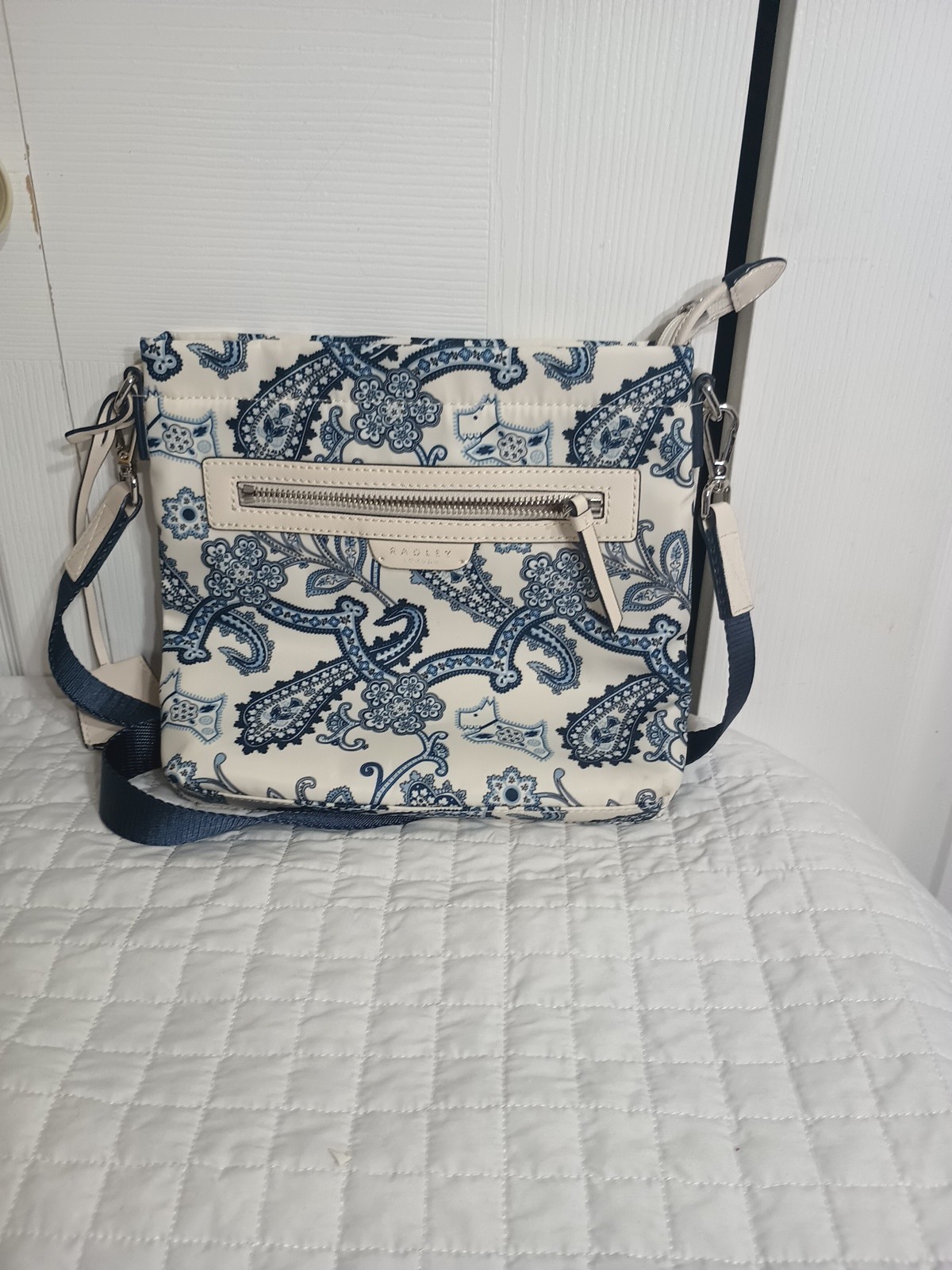 Radley Finsbury Park Crossbody Shoulder Bag Blue image 2