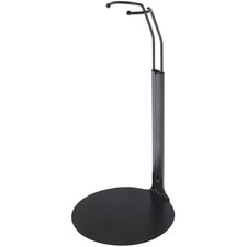 Plymor DSP-5125B Black Adjustable Doll Stand, fits 10-12 inch Slim Waist Dolls