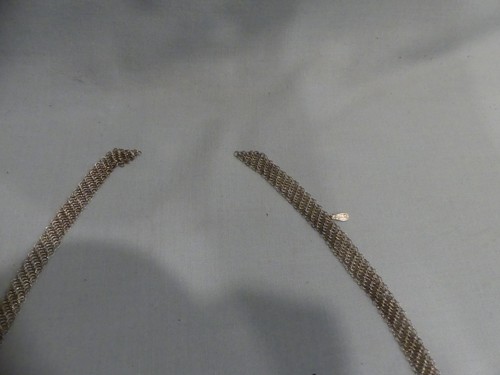 TIFFANY & CO ELSA PERETTI 925 STERLING SILVER MESH NECKLACE - Imagen 3 de 7