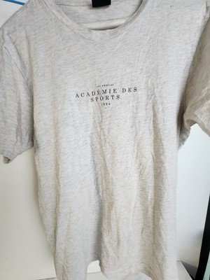  Academie de Sports T Shirt Medium Los Angeles Graphic Streetwear Vintage D30