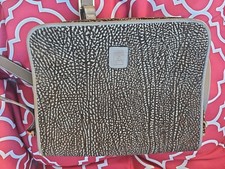 Rara borsa donna Silvano Biagini in pelle di canguro. Made in Italy 