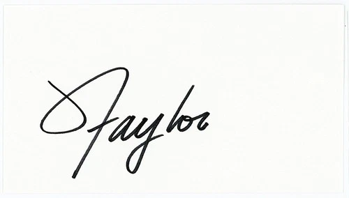 HOF -LAWRENCE TAYLOR- Signed/Autograph/Auto NY GIANTS Football Index Card