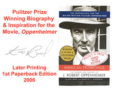 SIGNED! Kai Bird Martin Sherwin American Prometheus J Robert Oppenheimer Science