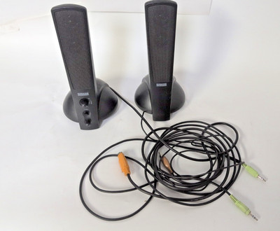 Altec Lansing ATP3 Multimedia Computer Speaker System Satellites Only Black