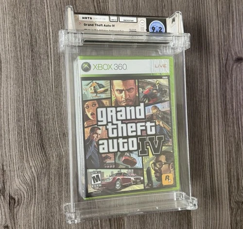 Grand Theft Auto IV Xbox 360 WATA 9.2 A+ Sealed