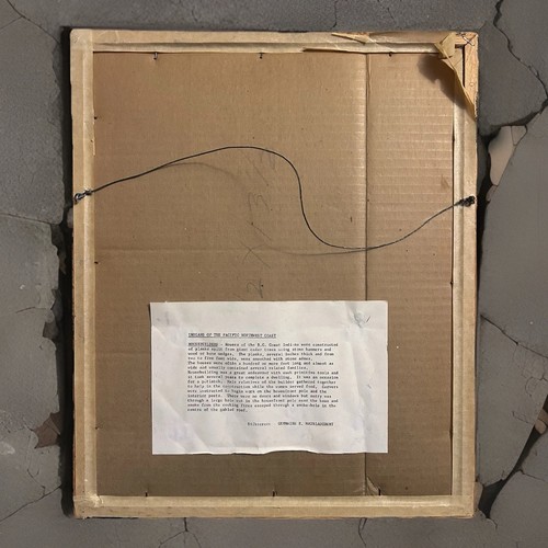 Serigraph 7 Canadian First Nations Artist Germaine Mauriaucourt (1932-2001) - Picture 11 of 12