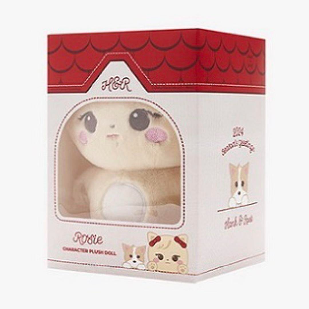 Blackpink ロゼ ぬいぐるみ　Hank & Rose 2024 rose BLACKPINK Rose Rosie Character Plush Doll from Hank & Rose To You
