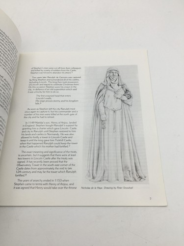 Lincoln Castle Darwen, Mike 9780861111091 King's England Press First Edition Sof - Imagen 5 de 7