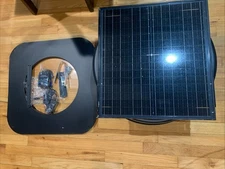 VEVOR Solar Roof Attic Exhaust Fan 50W with Smart Thermostat Remote Control