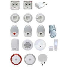 LED Nachtlichter Bewegungsmelder Dämmerungsfunktion Farbwechsel Nachtlampe Kopp