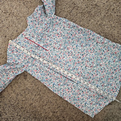 Crewcuts Ditsy Floral Long Sleeve Printed Nightgown Sleep Dress Sleepwear S/6-7 - Picture 10 of 10
