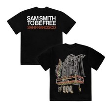 Sam Smith To Be Free Tour 2026 The Castro Theatre San Francisco T shirt