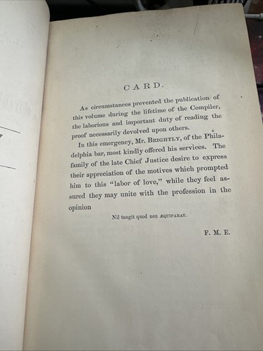 1871 Taney’s Reports | U.S. Circuit Court Maryland 1836–1861 | Law, Equity - Foto 4 di 6