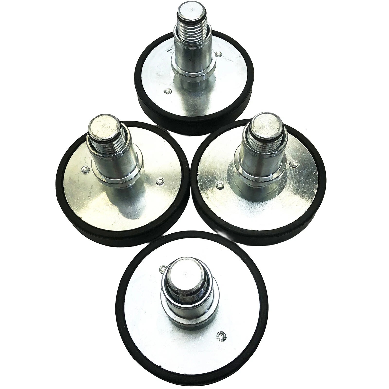 4Pcs Shaft Diameter 40mm Car Lift Rubber tray Heightening Feet Plus High Leg Pad