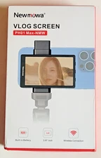 Newmowa Phone Vlog Selfie Monitor Screen, Magnetic Phon Holder Clip PH01 Max-NMW