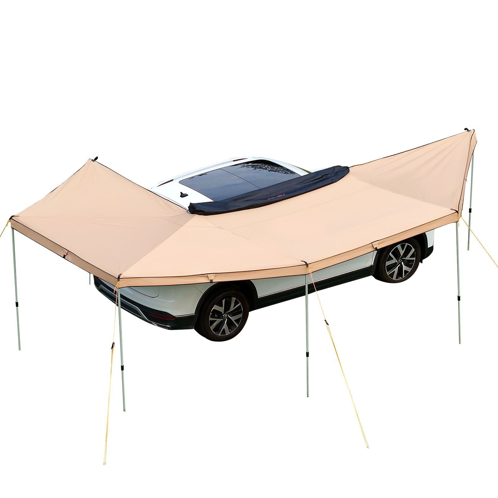 Uimoso 270° Vehicle Awning, 133 sq.ft, Waterproof, UV50+ Protection, Driver Side