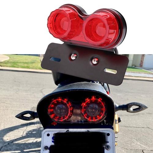 40W Motorrad Roller Rücklicht Bremslicht Blinker 12V elektronischer Test rot - Picture 2 of 9