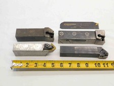 5pcs Lot Of Turning Tool Holders Cutoff Blade Indexable Lathe Tooling Cnc