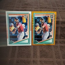 2025 Panini Donruss Optic Rated Prospects Bryce Eldridge Orange Velocity & Base 