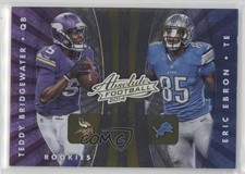 2014 Absolute Quads Rookies Teddy Bridgewater Eric Ebron Ka'Deem Carey #7 0oq4