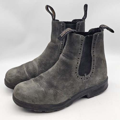 Blundstone #1630 rustikale schwarze Damen-Chelsea-Boots US-Größe 7