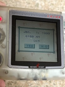 Neo Geo Pocket Color SNK Console Crystal Clear