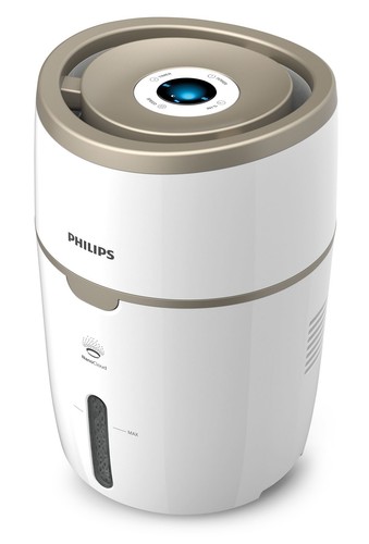 Philips Luftbefeuchter HU4816/10 (bis zu 44 m, Hygienische Nanocloud-Technologie
