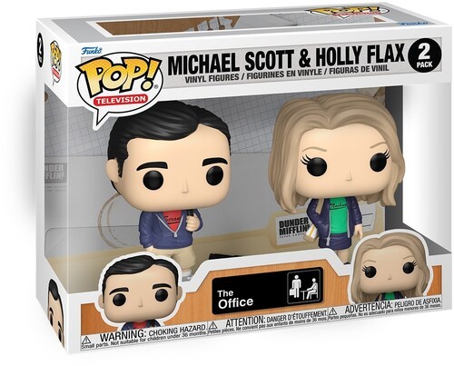 Funko POP! Television: The Office - Michael Scott & Holly Flax 2-Pack [New Toy]