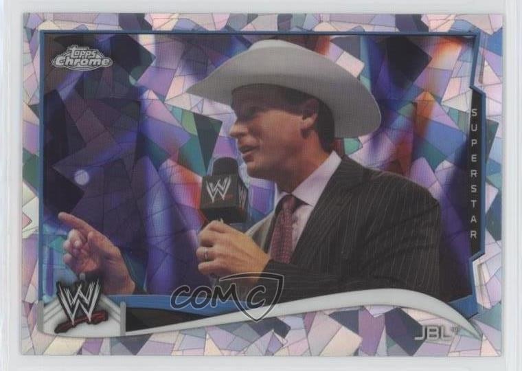 2014 Topps Chrome WWE Atomic Refractor John Bradshaw Layfield JBL #72 8k7