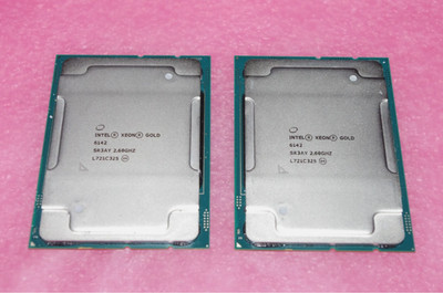 MATCHED PAIR 2x Intel Xeon GOLD 6142 LGA3647 CPUs SR3AY Dell R740XD R640 2.6GHz
