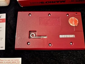 Nintendo Mario's Cement Factory game & watch vintage retro classic toy LCD game