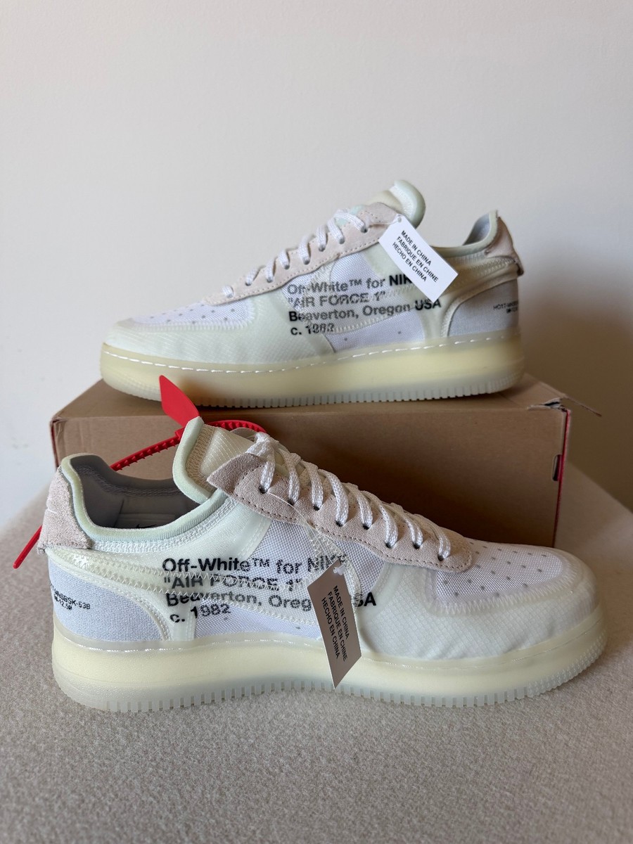 Size 12 - Off-White x Nike Air Force 1 Low The Ten for sale online