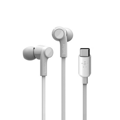 BELKIN Rockstar In-Ear Headphones USB-C weiß In-Ear Kopfhörer #29514128