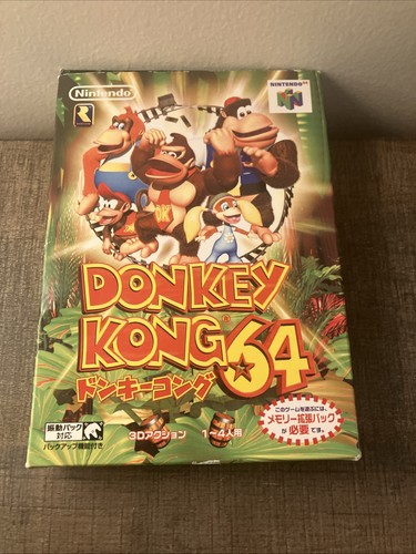 Donkey Kong 64 N64 Japanese IMPORT