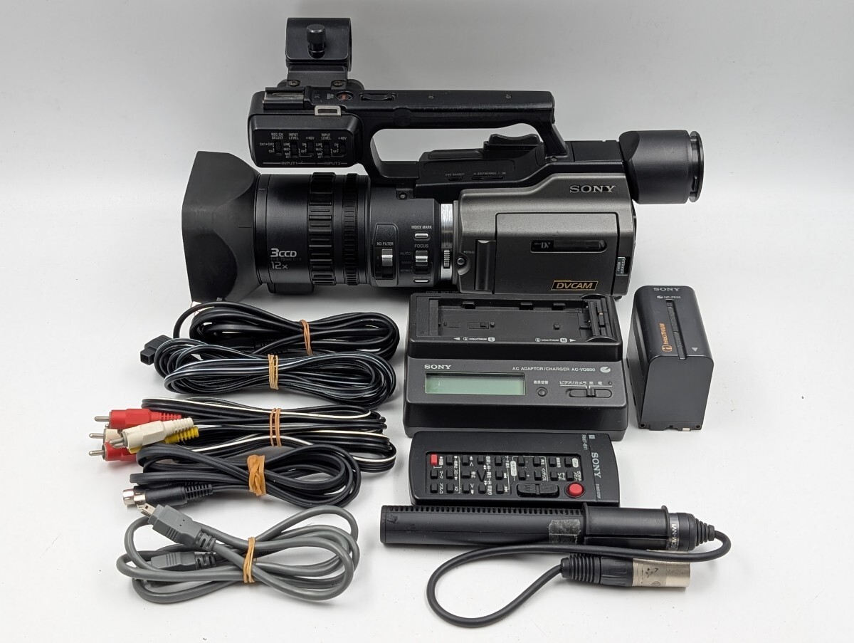 Sony DSR-PD170 MiniDV DVCAM Camera Tested Repaired Pre-Owned