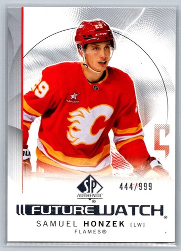 2024-25 SP Authentic #166 Samuel Honzek Calgary Flames /999