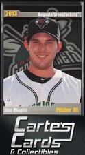 Joe Biagini 2013 Brandt Augusta GreenJackets #2 Augusta GreenJackets