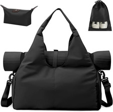 Yoga Mat Bag, Sport Gym Bag Womens, Lightweight Yoga Bag with Yoga Strap, with S
