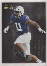 2021 Wild Card MATTE Black 325/349 Micah Parsons #MBC-18 0hu5