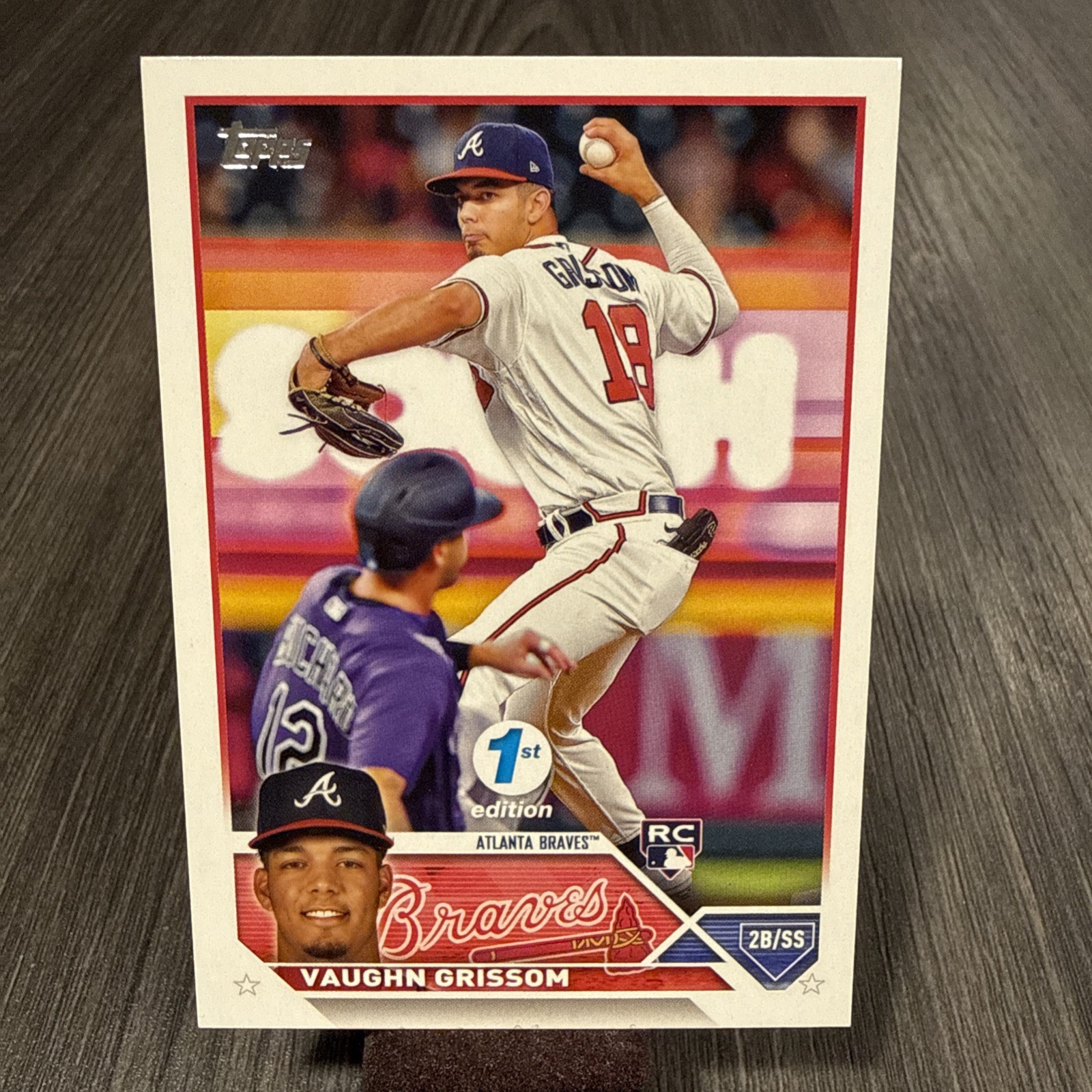 2023 Topps Series 1 1st Edition - Vaughn Grissom #275 (RC)