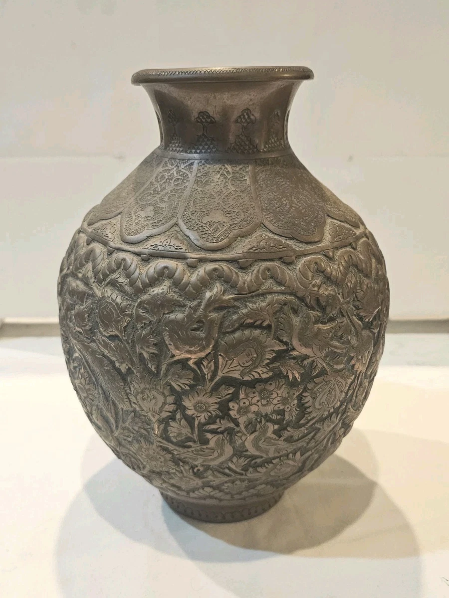 铜花瓶亚洲古董| eBay