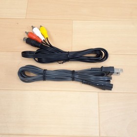 SEGA SATURN console Japanese white with 6 games, 1 controller, memory & cables