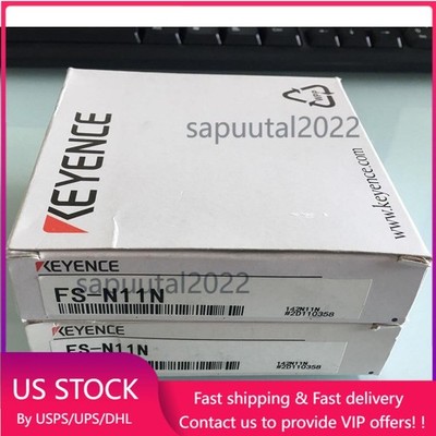 1PC New Keyence FS-N11N Fiber Optic Sensor FSN11N In Box Free Shipping