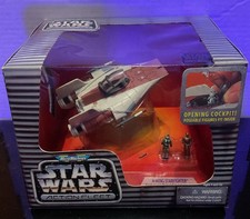 1996 STAR WARS Micro Machines Action Fleet A-WING STARFIGHTER Galoob  NEW