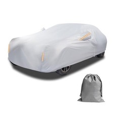 10-Layer Waterproof Car Cover All Weather Protection Snow, 5-A4 Reflective